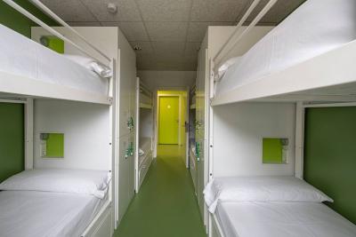 Interior of a hostel room